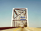 Bridge over the Mississippi River to Helena, Arkansas