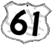 Highway 61 shield